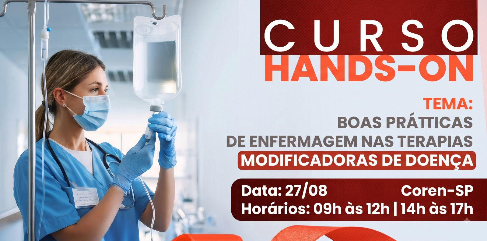 Curso Hands-On: Boas Práticas de Enfermagem nas Terapias Modificadoras de Doença