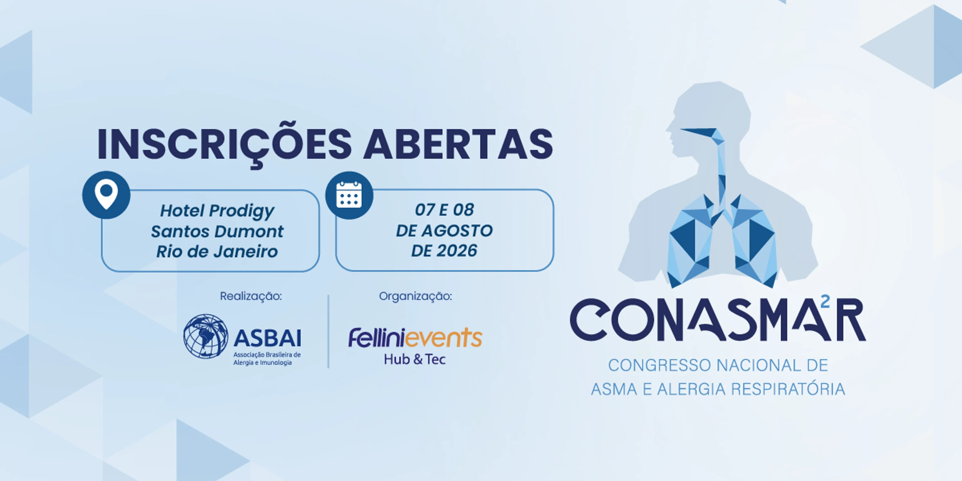 Congresso Nacional de Asma e Alergia Respiratória (CONASMA2R) – 2026
